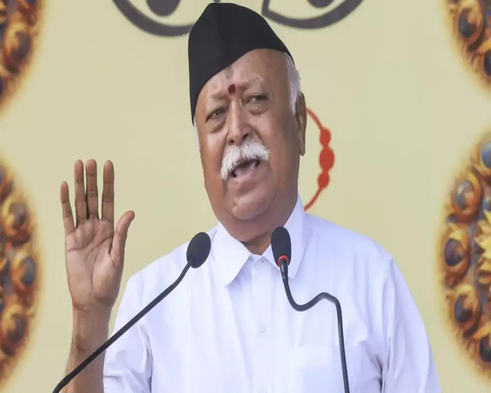 RSS chief Mohan Bhagwat emphasises unity of Hindu society, calls it responsible society of country