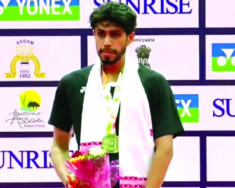 Saraswat clinches maiden super 100 title at Guwahati Masters