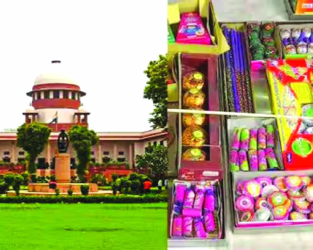 SC allows manufacturing of green crackers