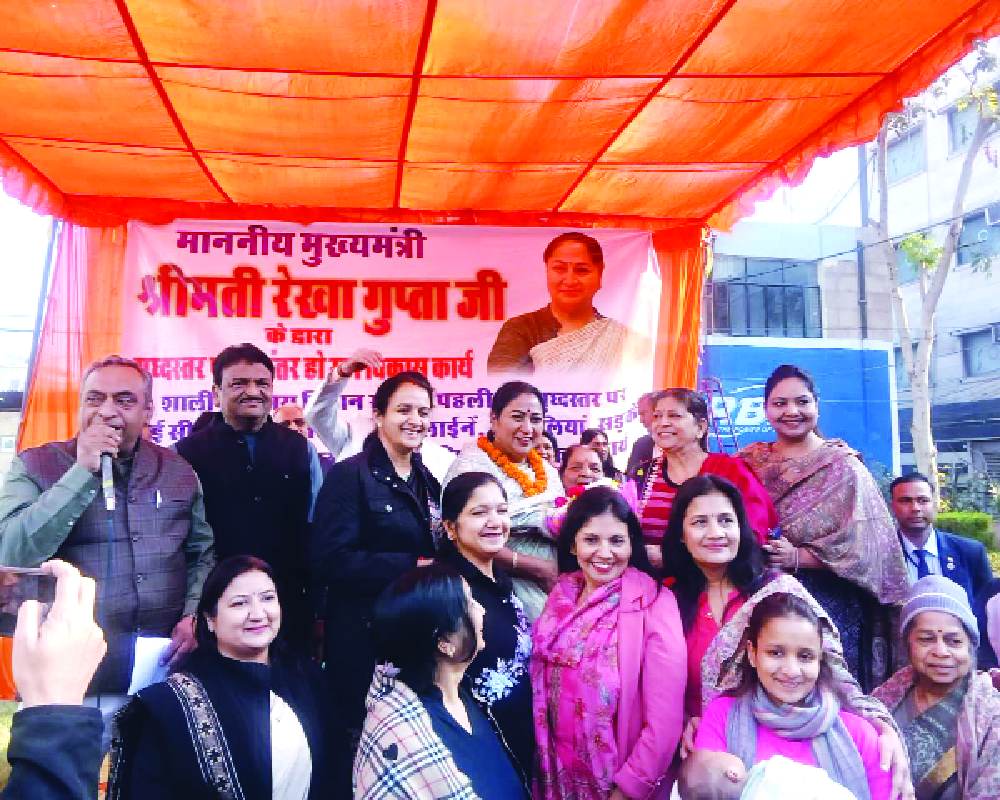 Shalimar Bagh gets new civic facilities
