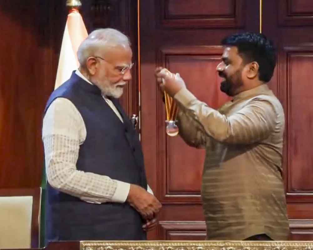 Sri Lanka confers Mithra Vibhushana award on PM Modi