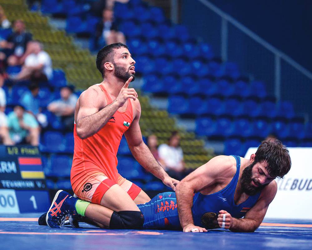 Sujeet Pushes Rahman Before Quarterfinal Exit