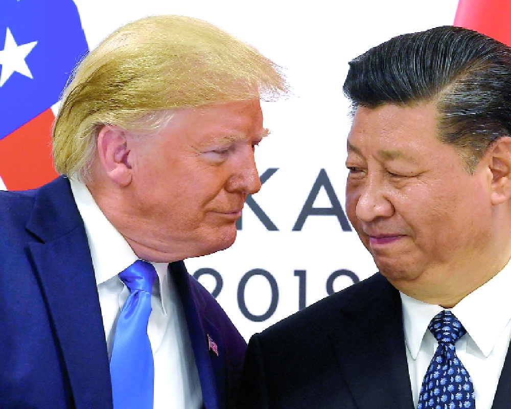 Trump calls Xi meeting a 12 on 10 as US-China trade tensions ease
