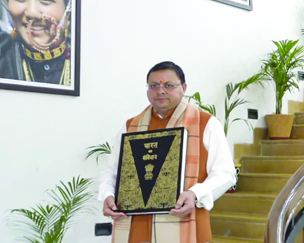 Uttarakhand CM implements UCC