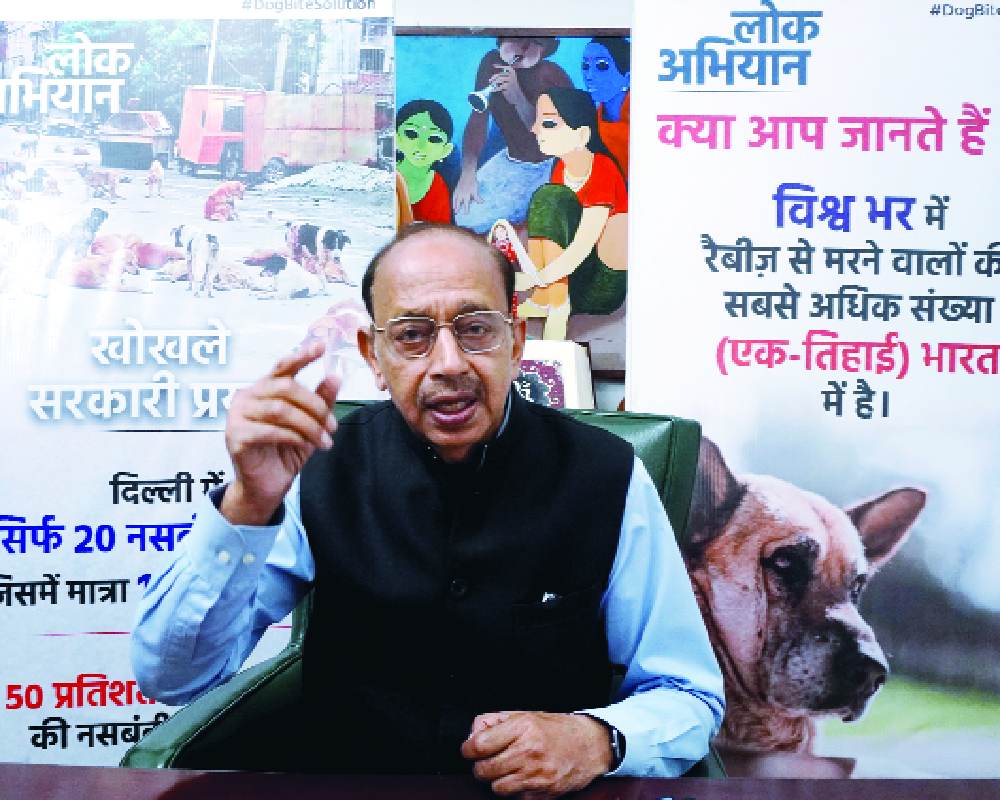 Vijay Goel hails SC order on stray dog removal