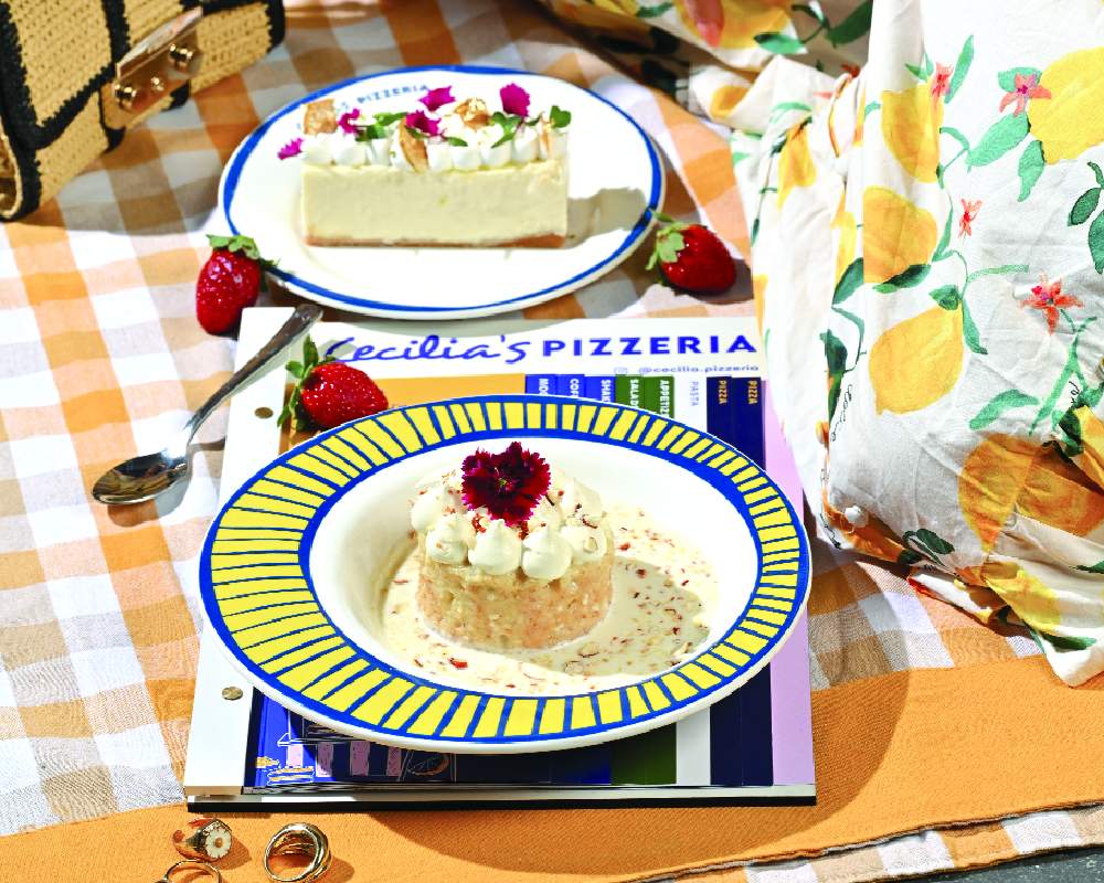 Where pizzas rule the table