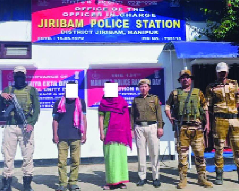 Woman among four militants arrested in Manipur
