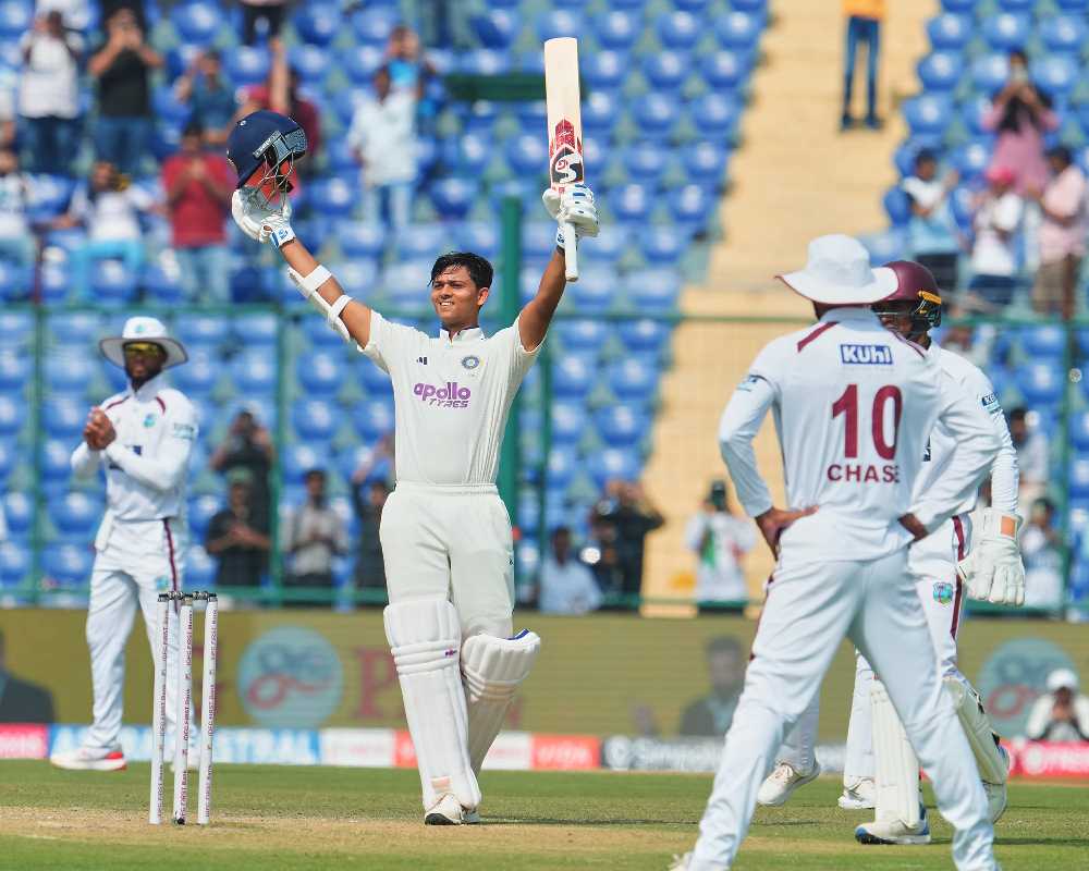 Yashasvi Jaiswal tunes up for SA tests with century