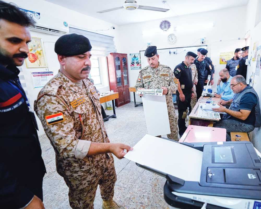 Yazidis, Army cast ballots in early voting in Iraq