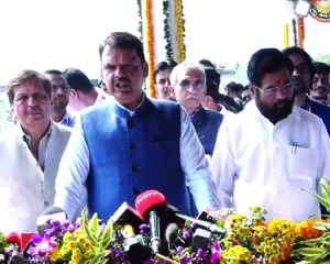 Fadnavis launches work on Orange Gate–Marine Drive tunnel