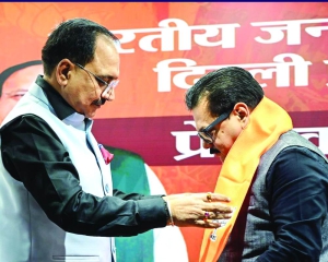 Former AAP MLA Rajesh Gupta defects to BJP