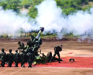 India showcases combat readiness