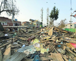 Nabi’s house demolished after Delhi blast
