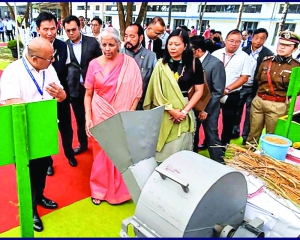 Nagaland witnessing major positive change: Sitharaman