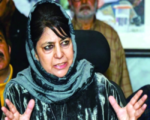 Omar Abdullah abandoned Budgam: Mehbooba Mufti