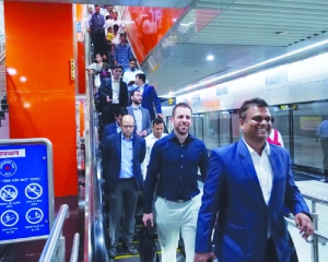 Spanish team tours Namo Bharat Corridor with NCRTC