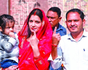 Voter turnout subdued in 12-ward MCD bye polls