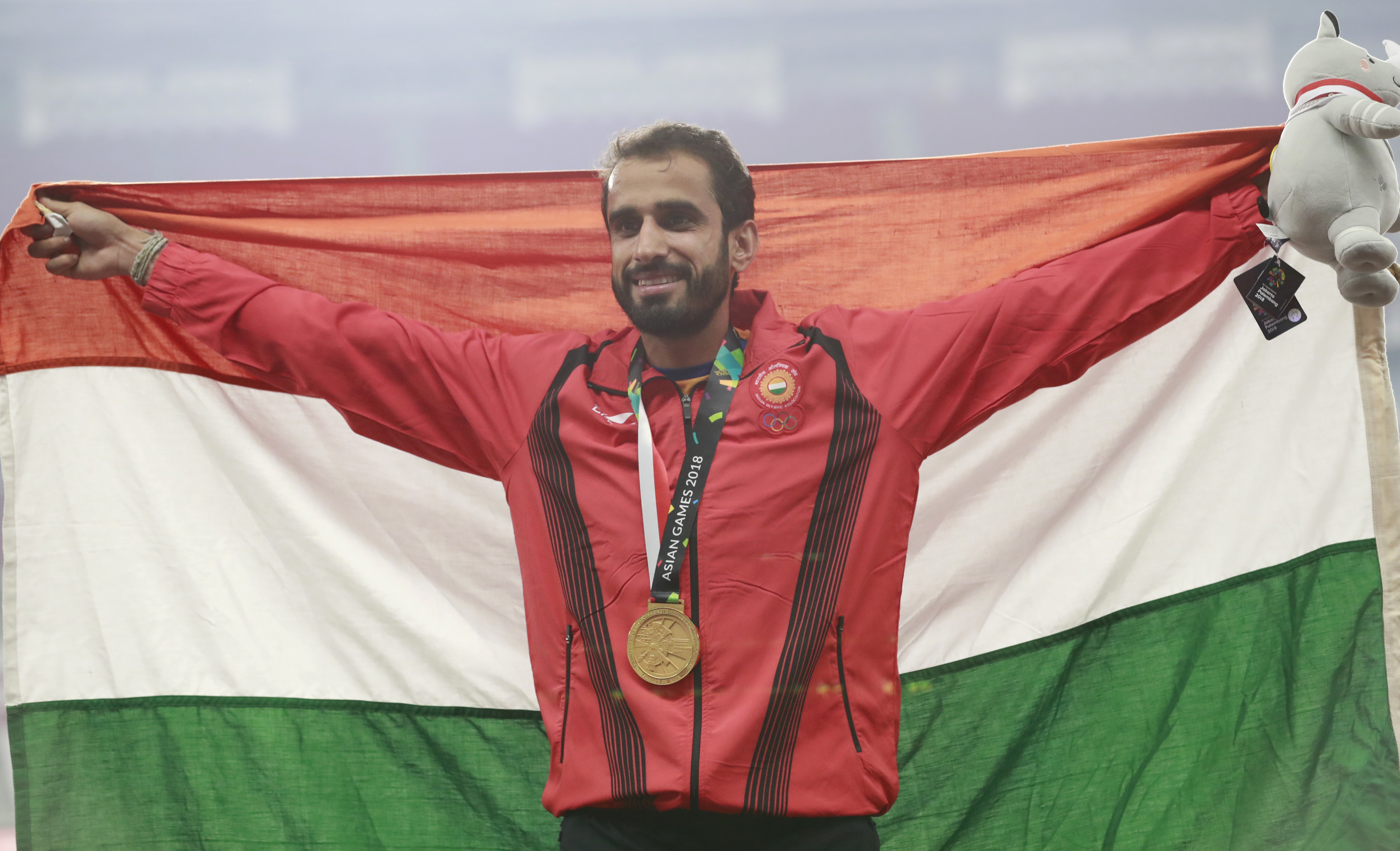 Men`s 800m gold medalist India`s Manjit