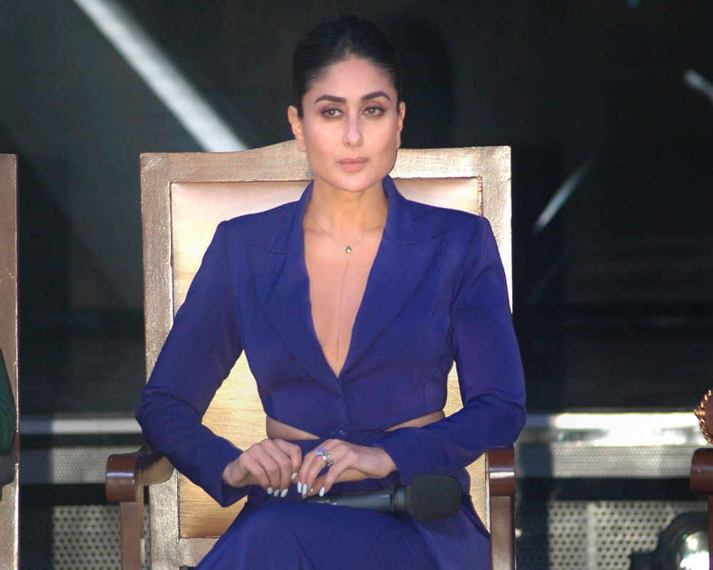 Bollywood actor Kareena Kapoor during the launch of a reality dance show, in Mumbai - PTI