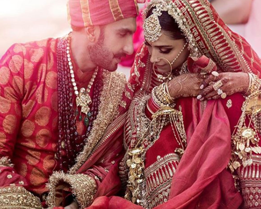 First Picture of Deepika Padukone, Ranveer Singh as a married couple - AP