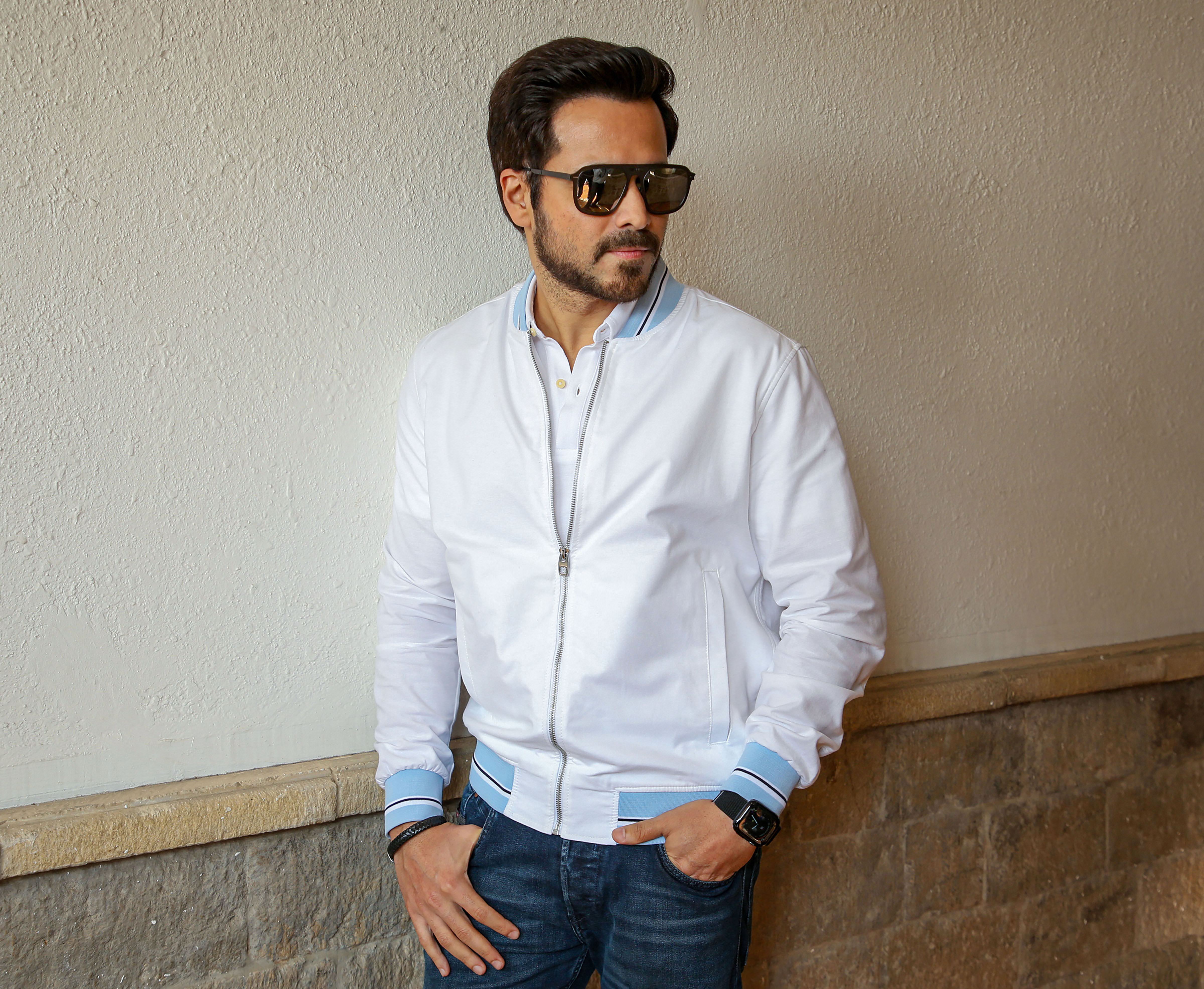 Bollywood actor Emraan Hashmi poses for a photograph during the promotion of his upcoming Hindi film 'The Body' - PTI