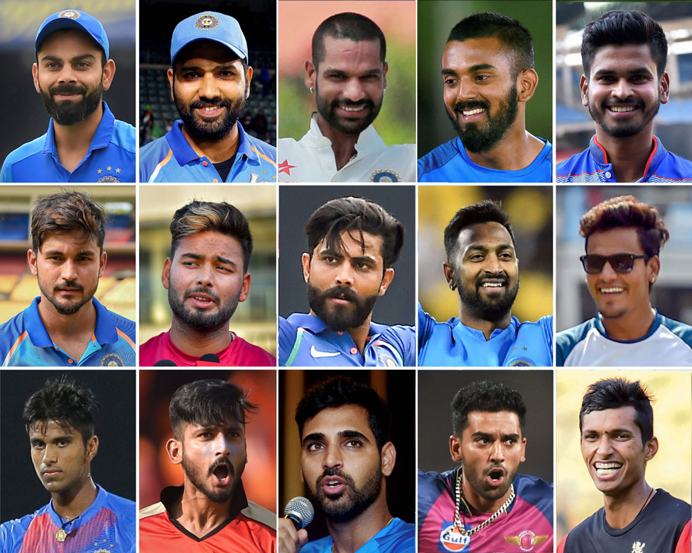 Today's Photo Members of India's 15 member T20 squad for West Indies tour