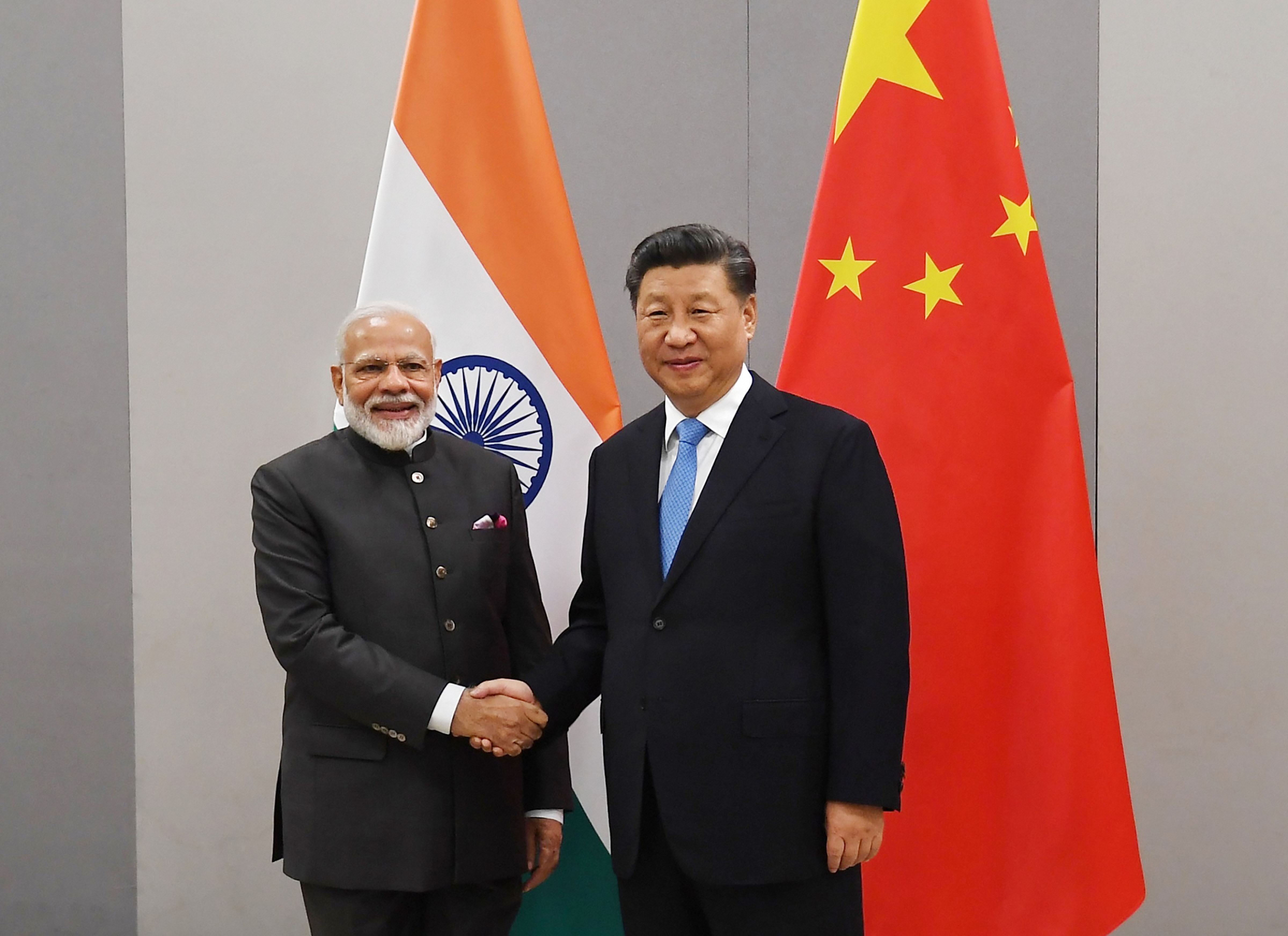 Today s Photo PM Narendra Modi shakes hands with Chinese 